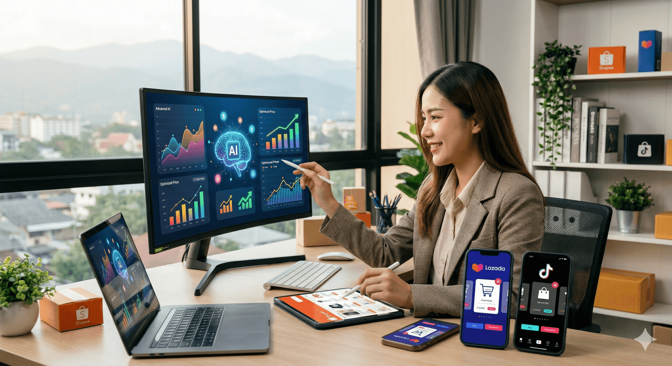 วิธีตั้งราคาขายใน TikTok, Shopee, Lazada ให้ได้กำไรสูงสุดด้วย AI Pricing Tool